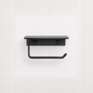 Porta papel higiénico de aluminio con base - COMBA Home